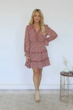 Wholesale 🤩 Pink Lily Ready For Tomorrow Spotted Rust Ruffle Mini 👗 Dress ✔️ -Cheap dresses Store 101475453b904bff9848ba6617001333.thumbnail.0000000 530x530