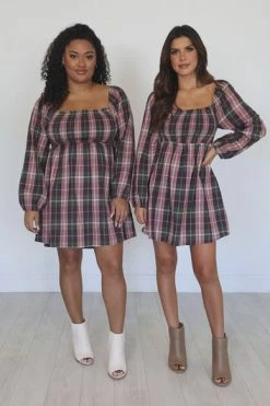 Brand new 🌟 Pink Lily For A While Green Plaid Smocked Bust 👗 Dress 🎁 -Cheap dresses Store 13e46a9099384fb092e8be102182ad1a.thumbnail.0000000000 530x530