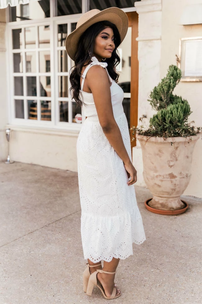 Best reviews of π€© Pink Lily Promise In My Heart White Lace Midi π Dress FINAL SALE π 5 Best reviews of π€© Pink Lily Promise In My Heart White Lace Midi π Dress FINAL SALE π - Image 5