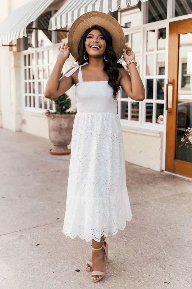 Best reviews of π€© Pink Lily Promise In My Heart White Lace Midi π Dress FINAL SALE π 2 Best reviews of π€© Pink Lily Promise In My Heart White Lace Midi π Dress FINAL SALE π - Image 2