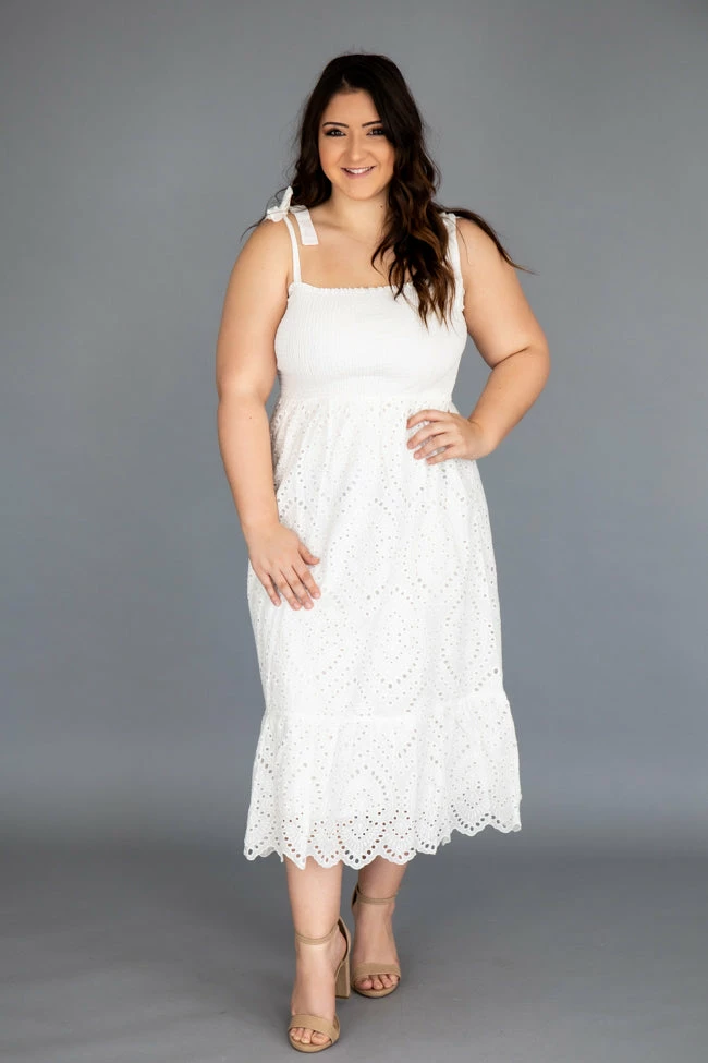 Best reviews of π€© Pink Lily Promise In My Heart White Lace Midi π Dress FINAL SALE π 11 Best reviews of π€© Pink Lily Promise In My Heart White Lace Midi π Dress FINAL SALE π - Image 11