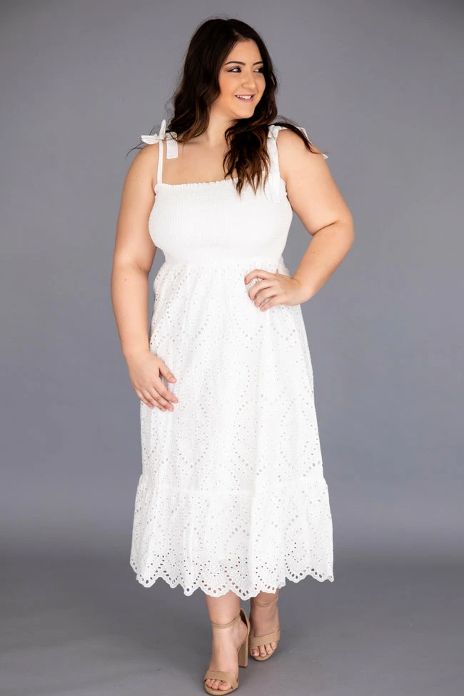 Best reviews of π€© Pink Lily Promise In My Heart White Lace Midi π Dress FINAL SALE π 12 Best reviews of π€© Pink Lily Promise In My Heart White Lace Midi π Dress FINAL SALE π - Image 12