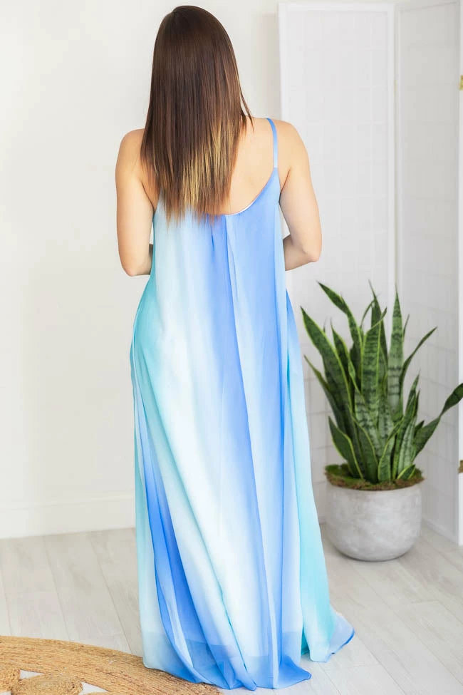 Cheapest π― Pink Lily Oceans Of Love Blue Ombre Maxi π Dress FINAL SALE π 9 Cheapest π― Pink Lily Oceans Of Love Blue Ombre Maxi π Dress FINAL SALE π - Image 9