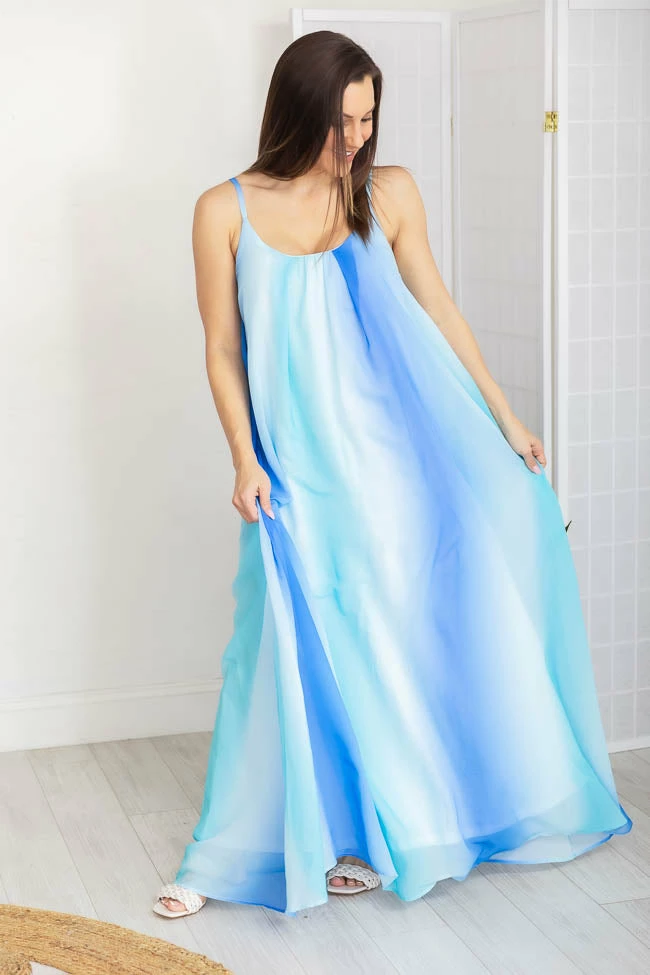 Cheapest π― Pink Lily Oceans Of Love Blue Ombre Maxi π Dress FINAL SALE π 7 Cheapest π― Pink Lily Oceans Of Love Blue Ombre Maxi π Dress FINAL SALE π - Image 7