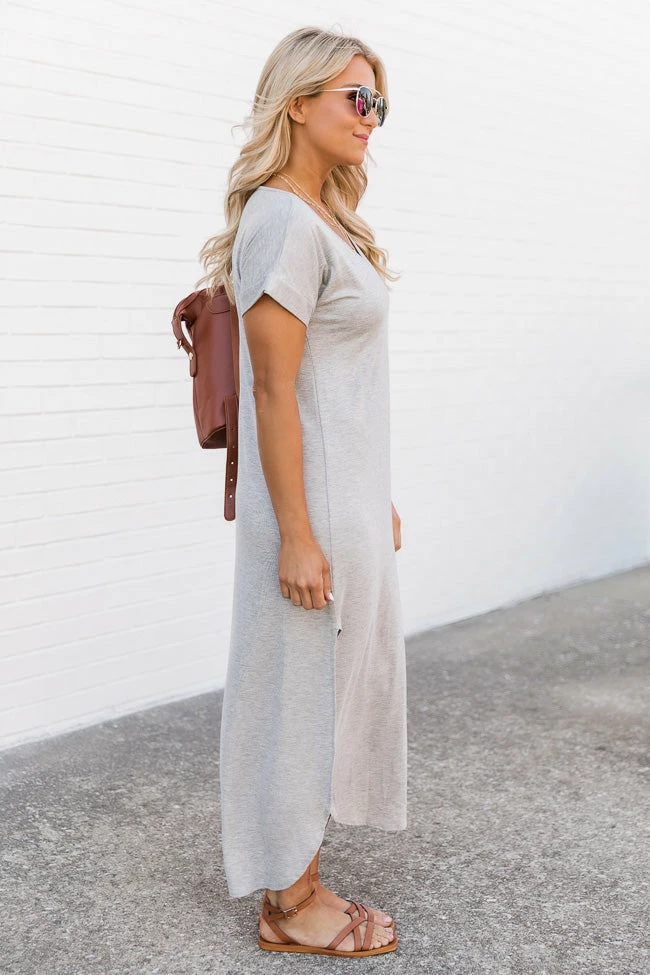 Top 10 β¨ Pink Lily Set Yourself Free Heather Grey Maxi T-Shirt π Dress FINAL SALE π 7 Top 10 β¨ Pink Lily Set Yourself Free Heather Grey Maxi T-Shirt π Dress FINAL SALE π - Image 7