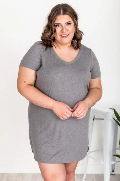 Best deal π Pink Lily Enjoy The Days Together Heather Grey T-Shirt π Dress FINAL SALE π€© 29 Best deal π Pink Lily Enjoy The Days Together Heather Grey T-Shirt π Dress FINAL SALE π€© -Cheap dresses Store 159500 2 650x