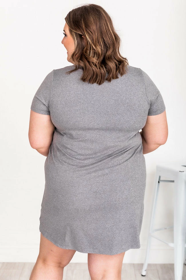 Best deal π Pink Lily Enjoy The Days Together Heather Grey T-Shirt π Dress FINAL SALE π€© 16 Best deal π Pink Lily Enjoy The Days Together Heather Grey T-Shirt π Dress FINAL SALE π€© - Image 16