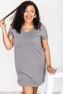 Best deal π Pink Lily Enjoy The Days Together Heather Grey T-Shirt π Dress FINAL SALE π€© 25 Best deal π Pink Lily Enjoy The Days Together Heather Grey T-Shirt π Dress FINAL SALE π€© -Cheap dresses Store 159500 6 650x