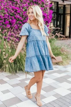 Best reviews of π₯ Pink Lily Countryside Daydream Chambray π Dress FINAL SALE π―