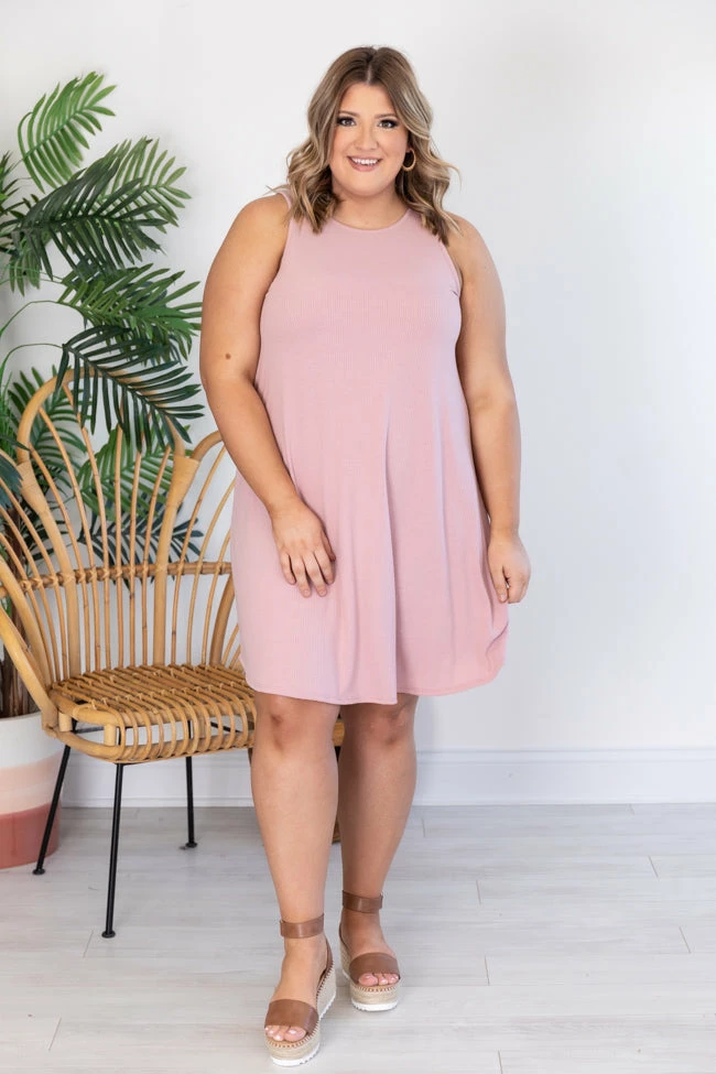 Best deal π Pink Lily Unbreakable Love Mauve Ribbed Tank π Dress FINAL SALE π 18 Best deal π Pink Lily Unbreakable Love Mauve Ribbed Tank π Dress FINAL SALE π - Image 18
