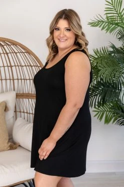 Deals ✔️ Pink Lily Adoring Memories Tank T-Shirt Black 👗 Dress FINAL SALE 👍 -Cheap dresses Store 169586 4 650x