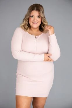 Coupon 🛒 Pink Lily Committed To You Bodycon Blush 👗 Dress FINAL SALE 😀 -Cheap dresses Store 170302 10 650x