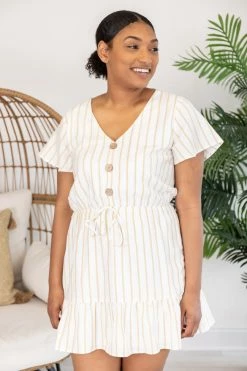 Best deal π Pink Lily Treasure My Love Striped Taupe π Dress FINAL SALE π 27 Best deal π Pink Lily Treasure My Love Striped Taupe π Dress FINAL SALE π -Cheap dresses Store 170930 4 650x