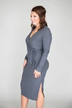 Outlet βοΈ Pink Lily Daring Heart Ribbed Midi Grey π Dress π 22 Outlet βοΈ Pink Lily Daring Heart Ribbed Midi Grey π Dress π -Cheap dresses Store 171254 25 650x