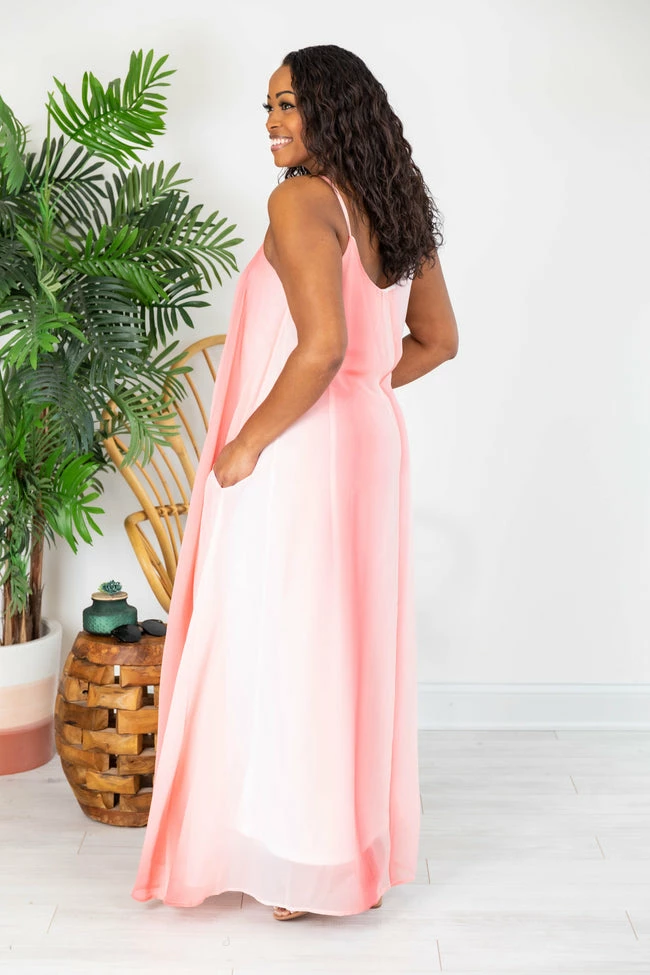 Outlet π₯ Pink Lily Oceans Of Love Coral Ombre Maxi π Dress FINAL SALE β 20 Outlet π₯ Pink Lily Oceans Of Love Coral Ombre Maxi π Dress FINAL SALE β - Image 20