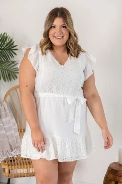 Brand new 🔔 Pink Lily Riverside Daydream Lace White 👗 Dress FINAL SALE 🛒 -Cheap dresses Store 171444 16 650x