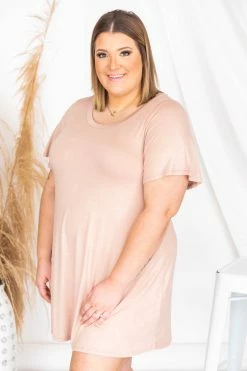 Best reviews of 🥰 Pink Lily Basically The Best Beige T-Shirt 👗 Dress FINAL SALE 🤩 -Cheap dresses Store 171632 8 030cc9ff c5eb 4503 86bb cc8eed01cda6 650x