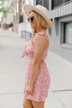 Hot Sale ⌛ Pink Lily Find An Excuse Floral Red 👗 Dress FINAL SALE 😍 -Cheap dresses Store 172790 164212 she schic 160330 keepmeholdingon 173798 fern 12 650x