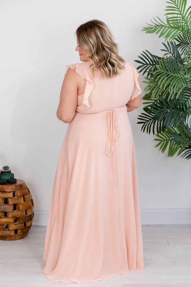 Budget π Pink Lily Sweet Magnolias Wrap Maxi Peach π Dress FINAL SALE π 16 Budget π Pink Lily Sweet Magnolias Wrap Maxi Peach π Dress FINAL SALE π - Image 16