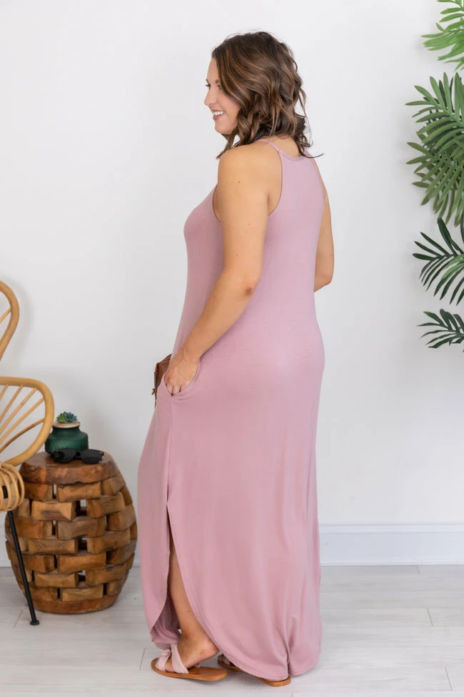 Budget π Pink Lily Who I'm Supposed To Be Maxi Mauve Tank π Dress FINAL SALE π₯° 11 Budget π Pink Lily Who I'm Supposed To Be Maxi Mauve Tank π Dress FINAL SALE π₯° - Image 11