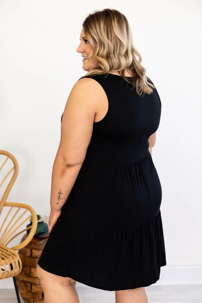 Outlet π Pink Lily Endless Ideas Black Babydoll Knit Tank π Dress FINAL SALE β 19 Outlet π Pink Lily Endless Ideas Black Babydoll Knit Tank π Dress FINAL SALE β - Image 19