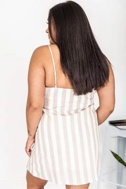 Best Sale π₯ Pink Lily Protect Your Heart Striped Taupe π Dress FINAL SALE π― 21 Best Sale π₯ Pink Lily Protect Your Heart Striped Taupe π Dress FINAL SALE π― -Cheap dresses Store 173418 6 650x