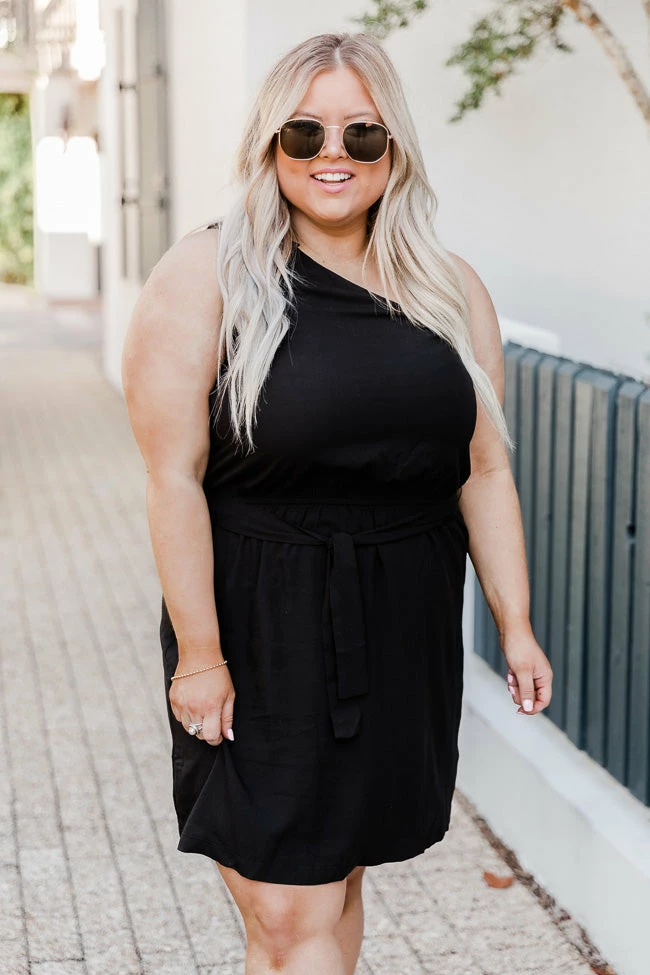 Deals π Pink Lily Last Hope Black One Shoulder π Dress FINAL SALE β¨ 9 Deals π Pink Lily Last Hope Black One Shoulder π Dress FINAL SALE β¨ - Image 9