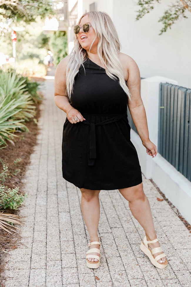 Deals π Pink Lily Last Hope Black One Shoulder π Dress FINAL SALE β¨ 6 Deals π Pink Lily Last Hope Black One Shoulder π Dress FINAL SALE β¨ - Image 6