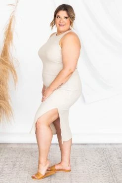 Brand new π€© Pink Lily Adored By You Oatmeal Ribbed Midi Tank π Dress π― 34 Brand new π€© Pink Lily Adored By You Oatmeal Ribbed Midi Tank π Dress π― -Cheap dresses Store 173548 10 650x