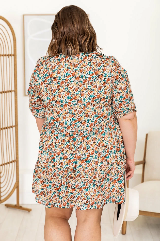 Buy βοΈ Pink Lily Electric Nights Rust Floral Babydoll Mini π Dress π 17 Buy βοΈ Pink Lily Electric Nights Rust Floral Babydoll Mini π Dress π - Image 17