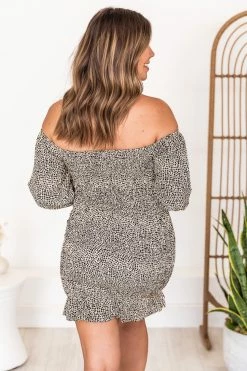 Best deal π Pink Lily Maybe Tomorrow Ivory/Black Smocked Animal Print π Dress π 27 Best deal π Pink Lily Maybe Tomorrow Ivory/Black Smocked Animal Print π Dress π -Cheap dresses Store 174996 9 650x