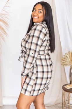 Best reviews of 𧨠Pink Lily Out Of My Control Plaid Tie Waist Tan π Dress π 23 Best reviews of 𧨠Pink Lily Out Of My Control Plaid Tie Waist Tan π Dress π -Cheap dresses Store 175228 11 650x