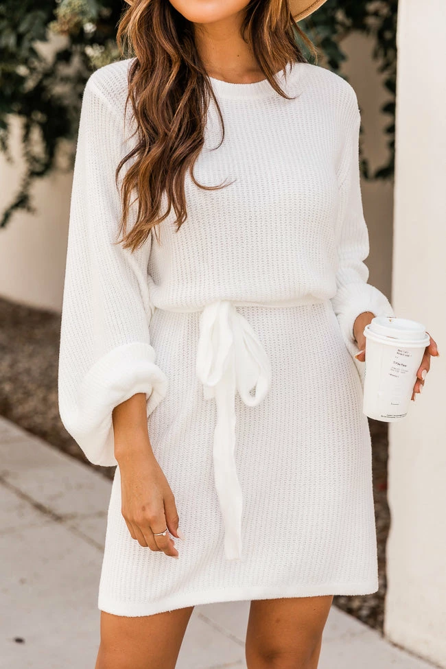 Coupon π Pink Lily Wishful Dreamer Ivory Belted Sweater π Dress π₯° 7 Coupon π Pink Lily Wishful Dreamer Ivory Belted Sweater π Dress π₯° - Image 7