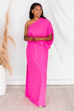 Flash Sale π Pink Lily Found My Forever Pink One Shoulder Maxi π Dress π 18 Flash Sale π Pink Lily Found My Forever Pink One Shoulder Maxi π Dress π -Cheap dresses Store 176444 3 650x