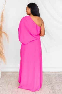 Flash Sale π Pink Lily Found My Forever Pink One Shoulder Maxi π Dress π 20 Flash Sale π Pink Lily Found My Forever Pink One Shoulder Maxi π Dress π -Cheap dresses Store 176444 650x