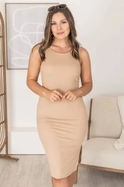 Best deal β Pink Lily A Loving Endeavor Ribbed Midi Beige Tank π Dress FINAL SALE π 29 Best deal β Pink Lily A Loving Endeavor Ribbed Midi Beige Tank π Dress FINAL SALE π -Cheap dresses Store 176472 5 650x