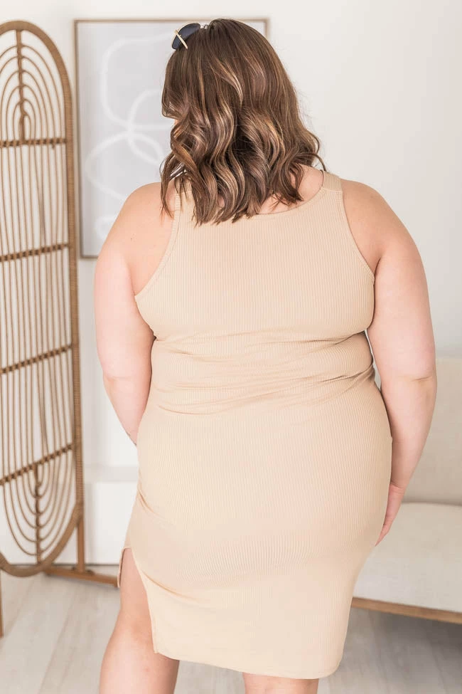 Best deal β Pink Lily A Loving Endeavor Ribbed Midi Beige Tank π Dress FINAL SALE π 20 Best deal β Pink Lily A Loving Endeavor Ribbed Midi Beige Tank π Dress FINAL SALE π - Image 20
