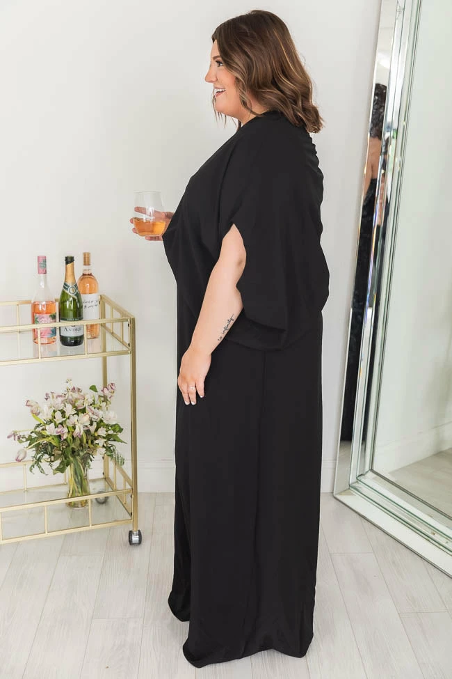 Best deal π Pink Lily Found My Forever Black One Shoulder Maxi π Dress π 14 Best deal π Pink Lily Found My Forever Black One Shoulder Maxi π Dress π - Image 14