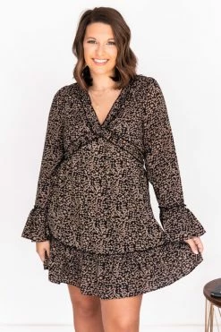 Budget π Pink Lily All Night Romance Black Ruffle Printed π Dress π₯ 35 Budget π Pink Lily All Night Romance Black Ruffle Printed π Dress π₯ -Cheap dresses Store 177044 3 650x