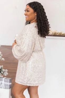 Top 10 🤩 Pink Lily Plan A Date Beige Balloon Sleeve Belted Sequin 👗 Dress FINAL SALE 🤩 -Cheap dresses Store 178032 177728 lyla 176790 togetherafterall 176774 bringthepartyring 11 650x