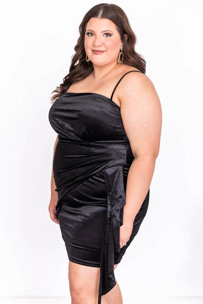 Coupon π Pink Lily Everybody You Know Black Velvet Tie Waist Mini π Dress FINAL SALE π 18 Coupon π Pink Lily Everybody You Know Black Velvet Tie Waist Mini π Dress FINAL SALE π - Image 18