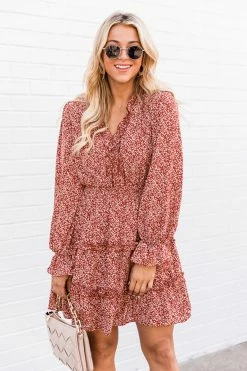 Wholesale π€© Pink Lily Ready For Tomorrow Spotted Rust Ruffle Mini π Dress βοΈ 19 Wholesale π€© Pink Lily Ready For Tomorrow Spotted Rust Ruffle Mini π Dress βοΈ -Cheap dresses Store 178572 177718 elsanude 178206 onlythebeginningivory 169208 worldscollide 7 650x