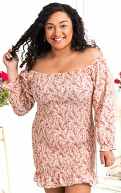 Buy 𧨠Pink Lily Proclaim Your Love Beige Smocked Off The Shoulder Floral π Dress FINAL SALE π€© 19 Buy 𧨠Pink Lily Proclaim Your Love Beige Smocked Off The Shoulder Floral π Dress FINAL SALE π€© -Cheap dresses Store 179886 3 650x