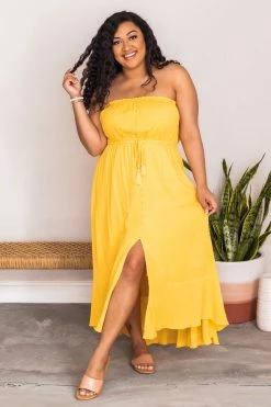 Best Pirce β Pink Lily Marigold Sunset Yellow Strapless Button Detail Midi π Dress FINAL SALE π 33 Best Pirce β Pink Lily Marigold Sunset Yellow Strapless Button Detail Midi π Dress FINAL SALE π -Cheap dresses Store 180278 2 10bca2b6 8e6a 47f2 aba9 f360d93db999 650x