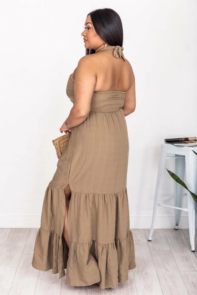 Best Pirce π Pink Lily Await Fate Olive Halter Neck Smocked Bust Maxi π Dress FINAL SALE β€οΈ 9 Best Pirce π Pink Lily Await Fate Olive Halter Neck Smocked Bust Maxi π Dress FINAL SALE β€οΈ - Image 9