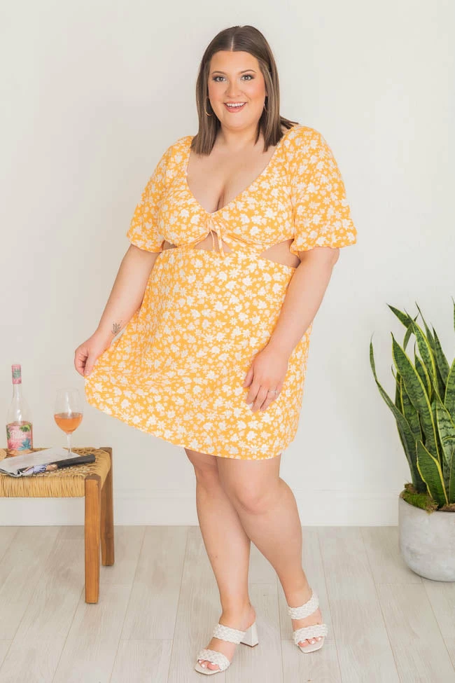 Top 10 π₯° Pink Lily π Summer Hideaway Orange Side Cutout Floral π Dress FINAL SALE β 14 Top 10 π₯° Pink Lily π Summer Hideaway Orange Side Cutout Floral π Dress FINAL SALE β - Image 14