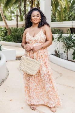 Best reviews of ⌛ Pink Lily It's Love At First Sight Peach Floral Maxi 👗 Dress FINAL SALE 🔔 -Cheap dresses Store 181258 it sloveatfirstsightpeach 180370 charmingappearance 166386 lizzienatural 179672 actonitcoral 4 650x
