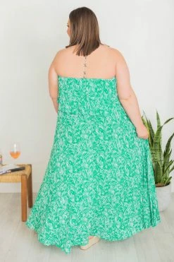 Best Pirce ❤️ Pink Lily Fading Sun Green Strapless Printed Maxi 👗 Dress FINAL SALE 🎁 -Cheap dresses Store 181304 1 f6e449f3 d215 49bf 9de0 d7119116e47a 650x