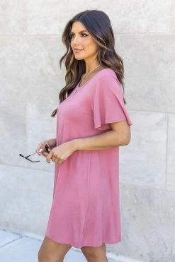 Promo ⭐ Pink Lily Basically The Best Mauve T-Shirt 👗 Dress FINAL SALE ❤️ -Cheap dresses Store 181670 basicallythebestmauve 164324 jenny 167260 uniqueandchic 180352 findadirection 3 650x
