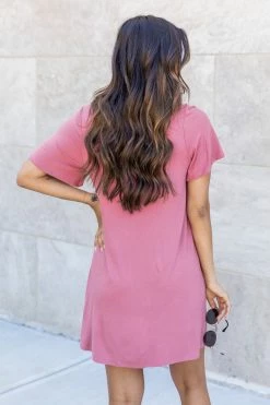 Promo ⭐ Pink Lily Basically The Best Mauve T-Shirt 👗 Dress FINAL SALE ❤️ -Cheap dresses Store 181670 basicallythebestmauve 164324 jenny 167260 uniqueandchic 180352 findadirection 4 650x